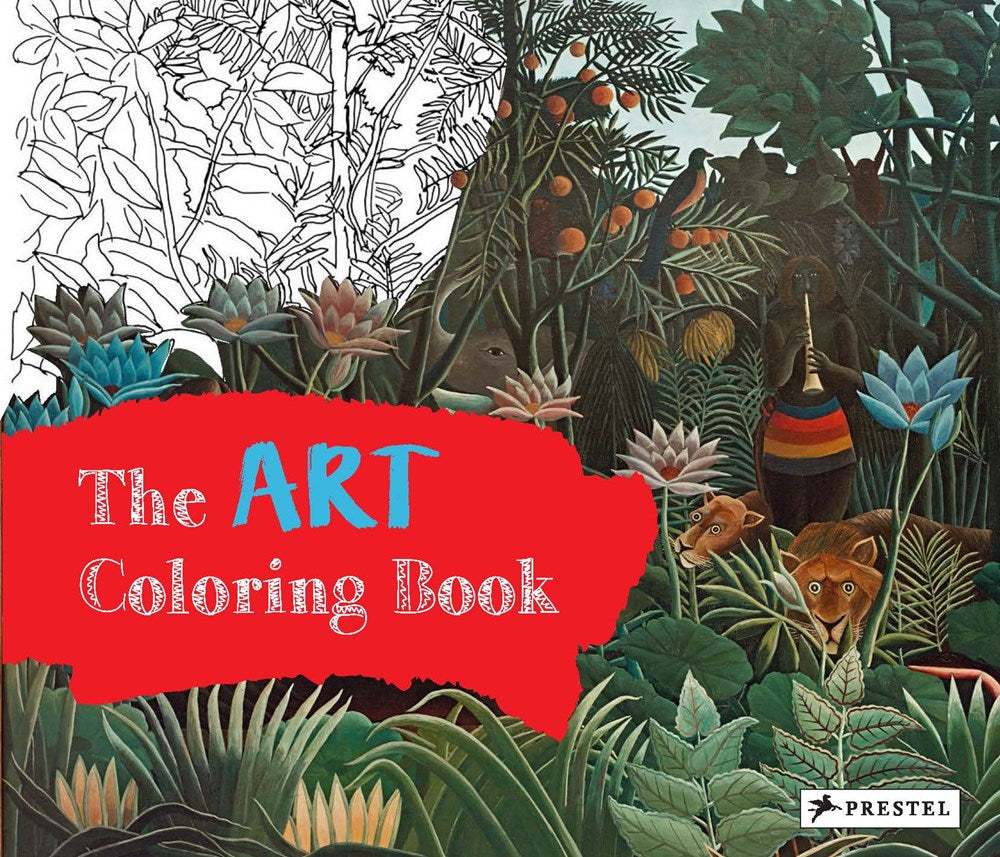 El libro para colorear de arte