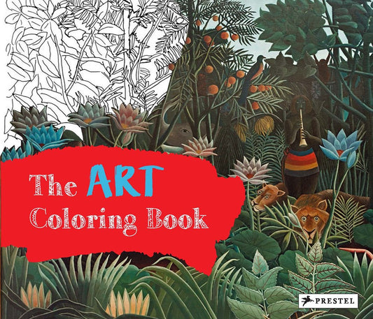 El libro para colorear de arte