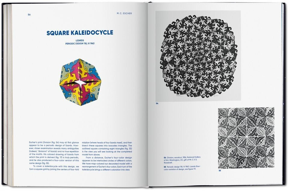 Caleidociclos de MC Escher