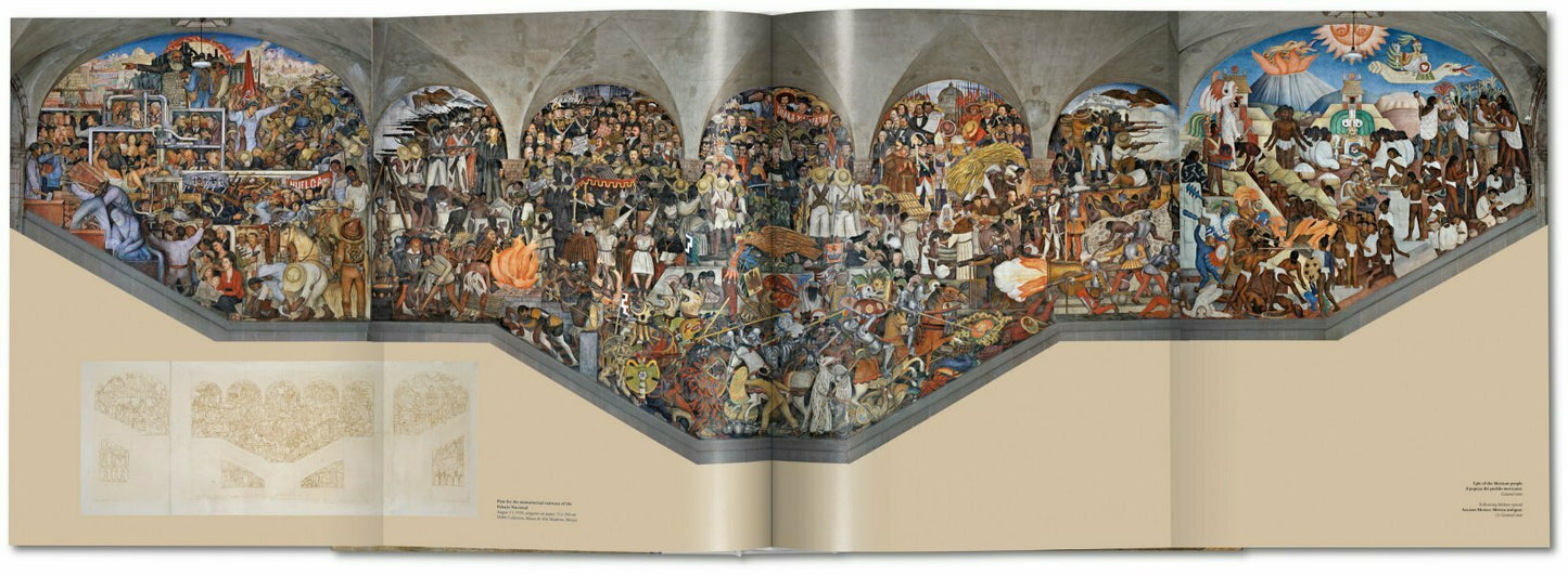 Diego Rivera: Die vollständigen Wandbilder