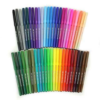 Marker-Set mit 50 Farben