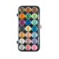 Perlglanz-Aquarell- und Pinsel-Set – 21 Farben