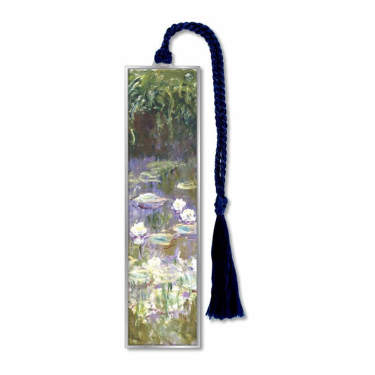 Monet Water Lilies Metal Bookmark - Chrysler Museum of Art Shop