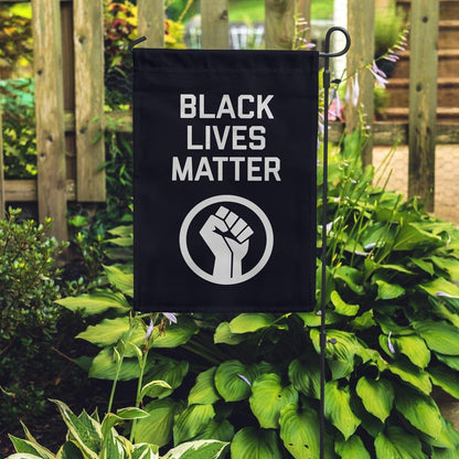 Black Lives Matter Gartenflagge