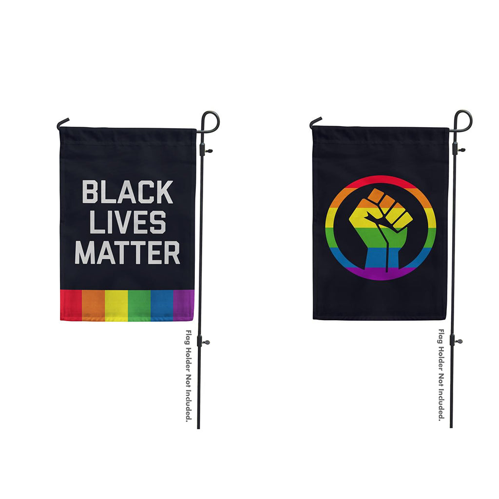 Black Lives Matter + Pride Garden Flags – Chrysler Museum of Art