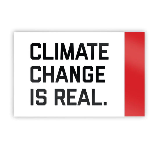 Climate Change Is Real Sticker - Chrysler Museum Shop