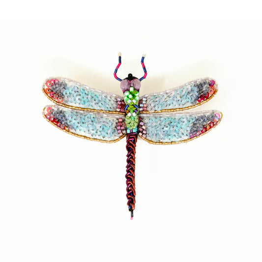 Canada Darner Dragonfly Embroidered Brooch