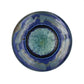 Hand-thrown Round Plates: Blue with Glass