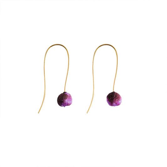 Kantha Droplet Earrings - Chrysler Museum Shop