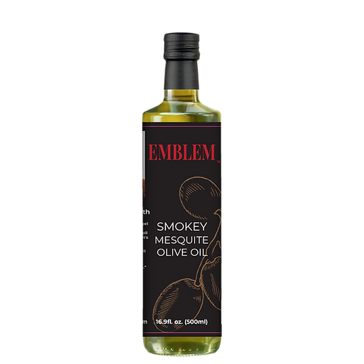 Emblem Smokey Mesquite Infused Olive Oil - Chrysler Museum Shop
