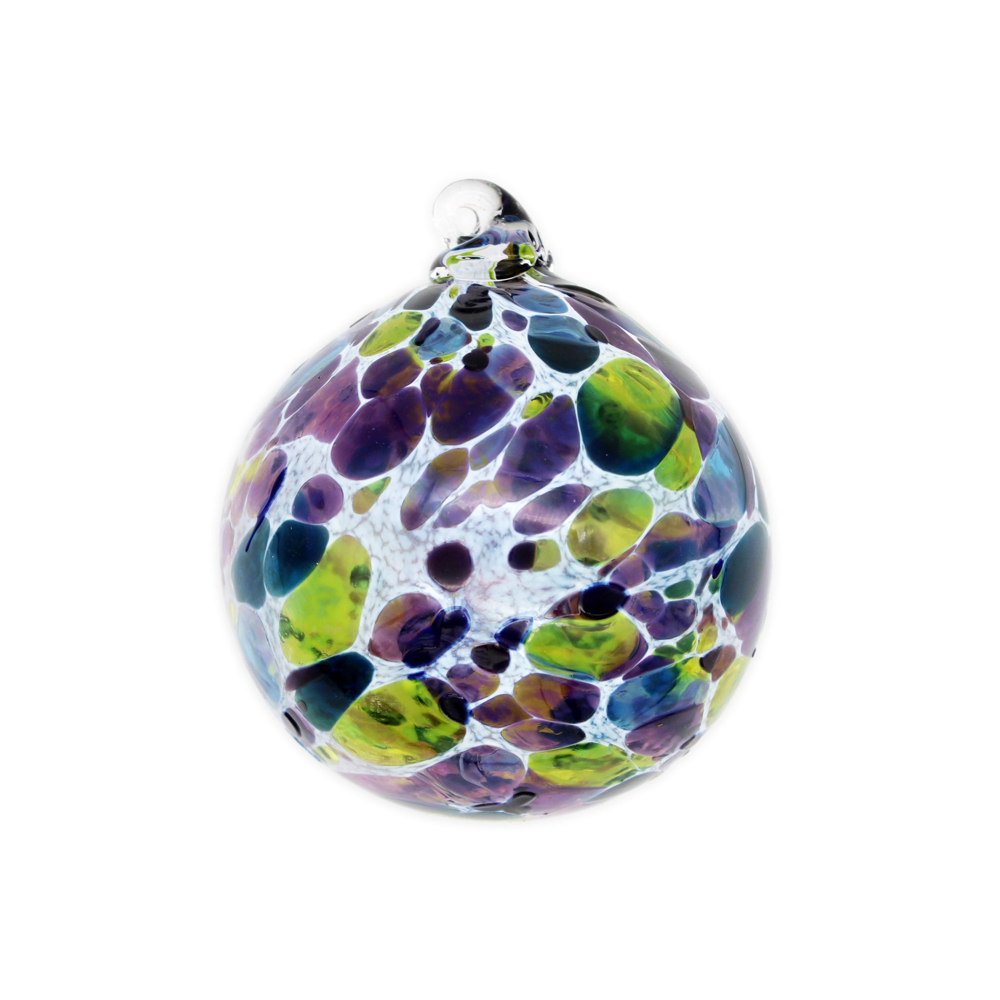 Glass Round Ornament: Cool Mix - Chrysler Museum Shop