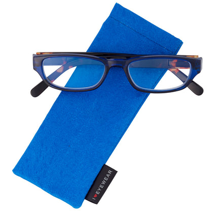 Florence Blue Reading Glasses