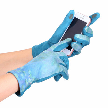 Monet "Seerosen" Touchscreen-Handschuhe