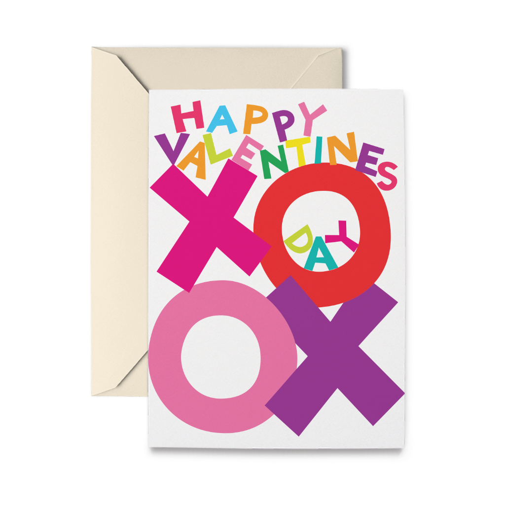 XOXO San Valentín Tarjetas de felicitación
