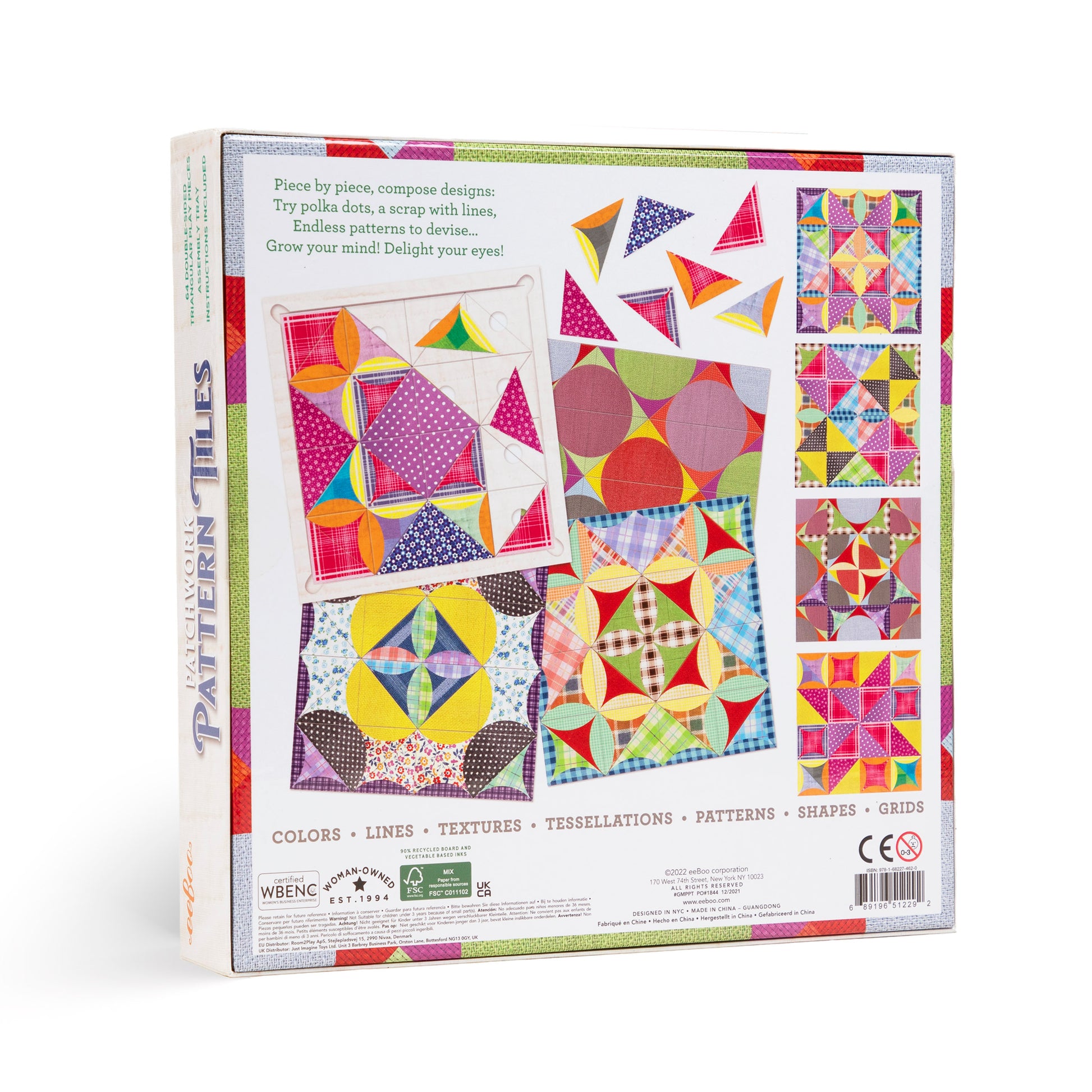 Patchwork Pattern Tiles - Chrysler Museum Shop