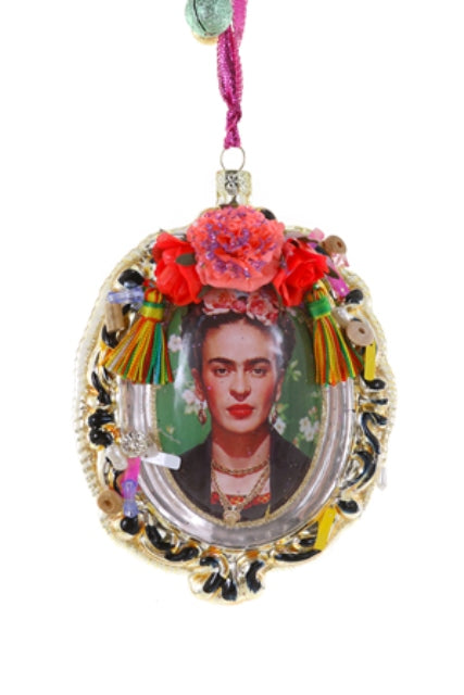 Ornament: Frida Kahlo Ovaler Rahmen