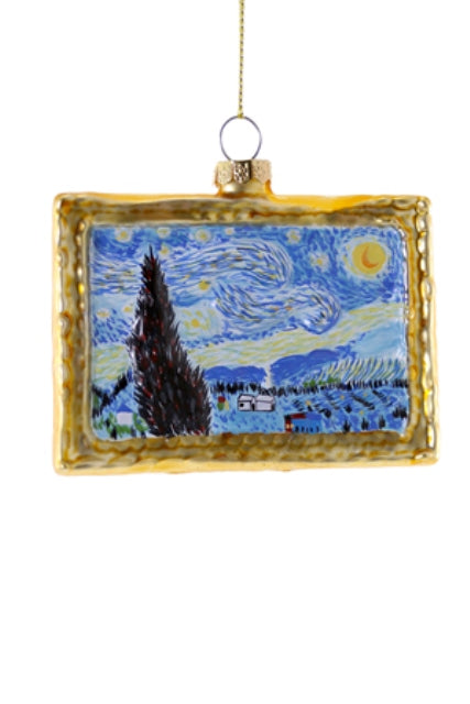 Glass Ornament: Vincent van Gogh The Starry Night
