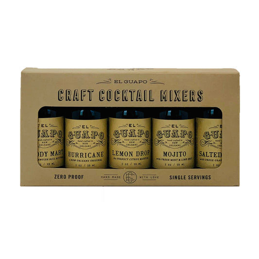 Boxed Set of Five Craft Cocktail Mixers