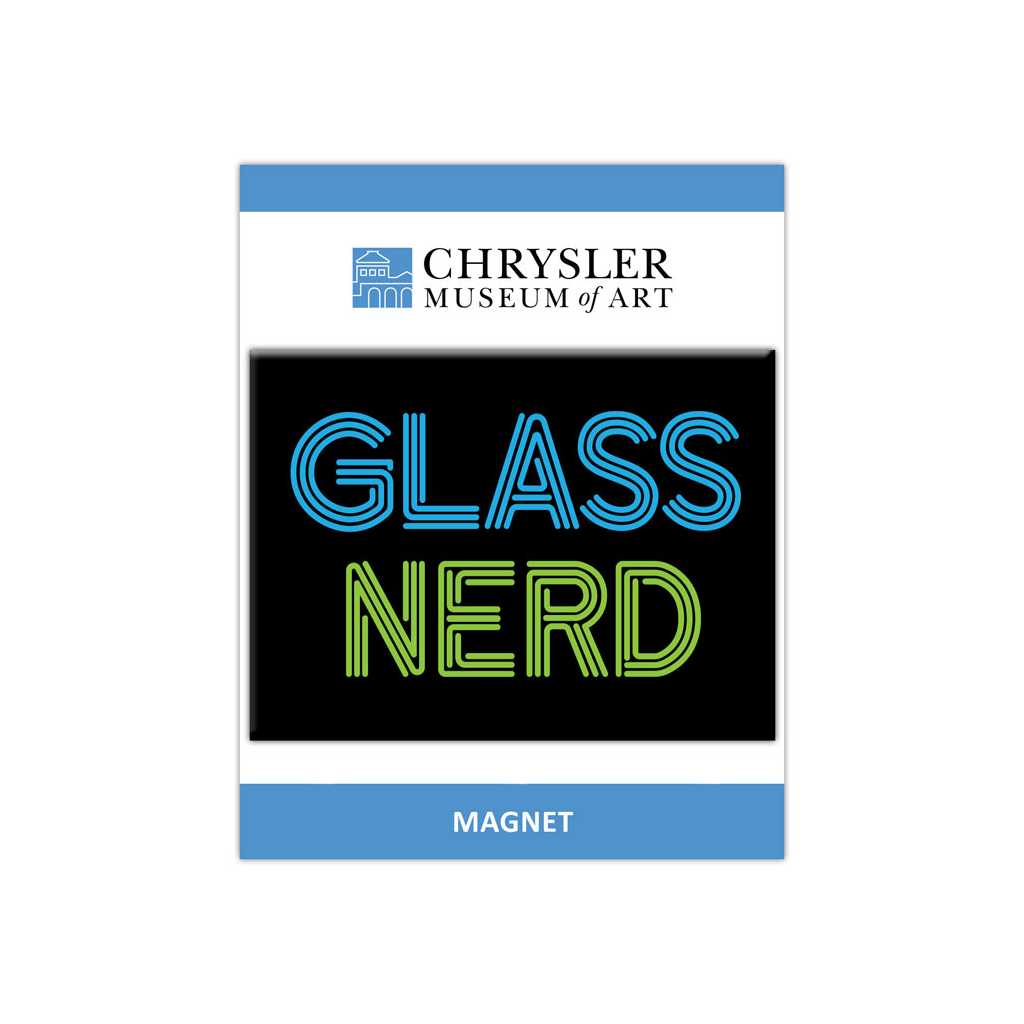 Glass Nerd Magnet
