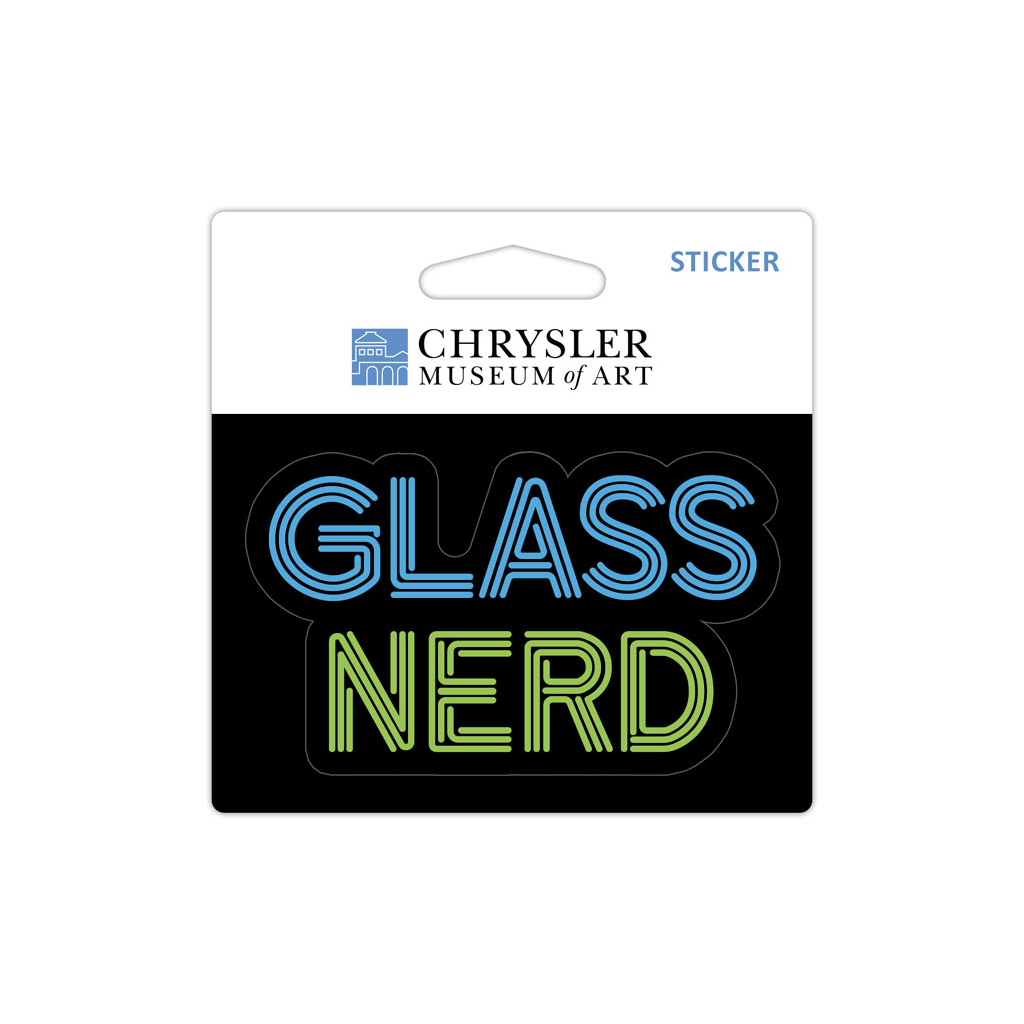 Glass Nerd Sticker