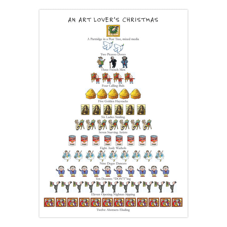 An Art Lover's Christmas Cards