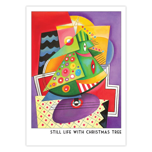 Still Life With Christmas Tree Cards