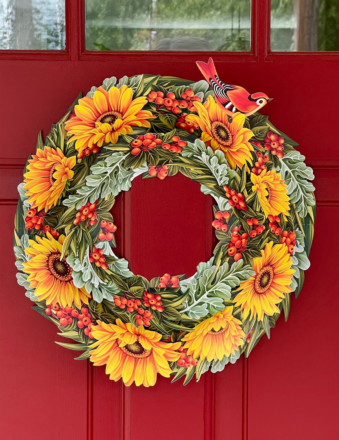 Harvest Pop-up Paper Wreath - Chrysler Museum Shop