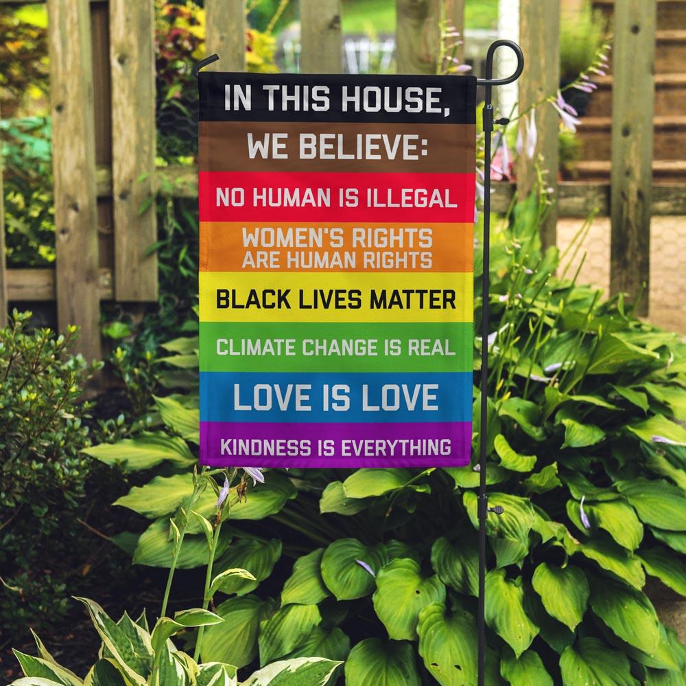 In This House... Garden Flag