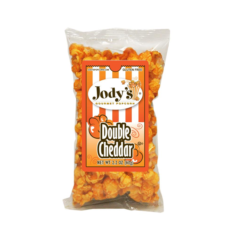 Doppeltes Cheddar-Gourmet-Popcorn