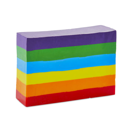 Crayón de bloque de arcoíris