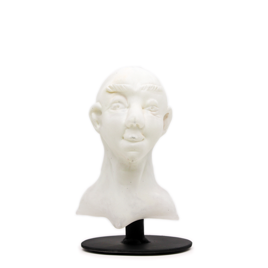 Sculpted Glass Bust by Kwun Lan Wong ON SALE