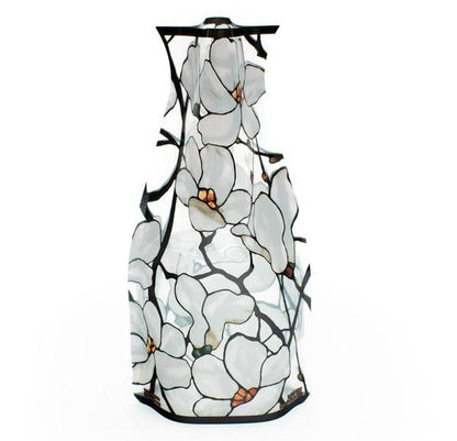 Tiffany „Magnolien“ erweiterbare Vase