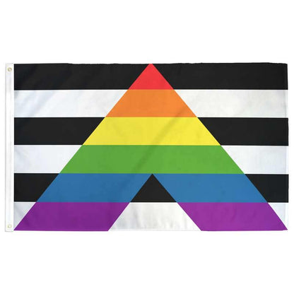 Bandera aliada LGBTQ