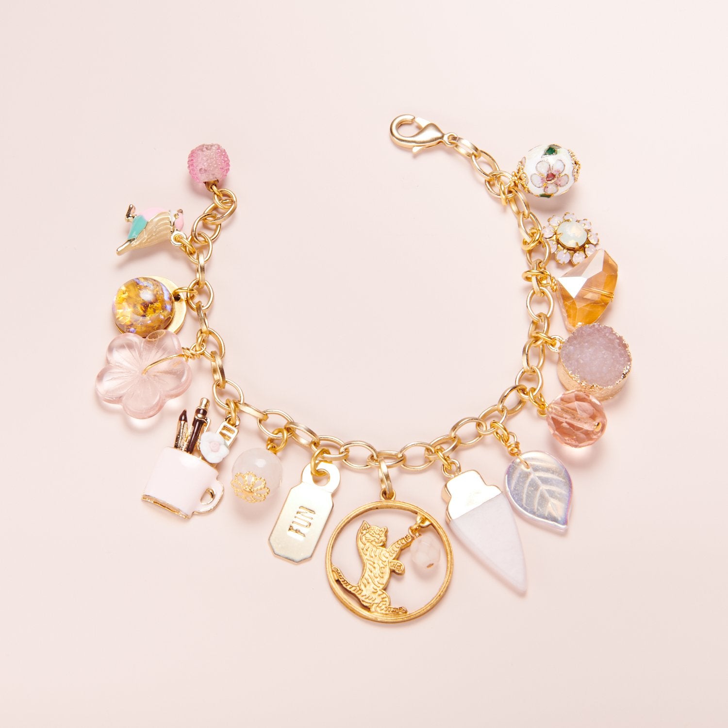 Limited Edition "Girlie Girl" Charm Bracelet - Chrysler Museum Shop