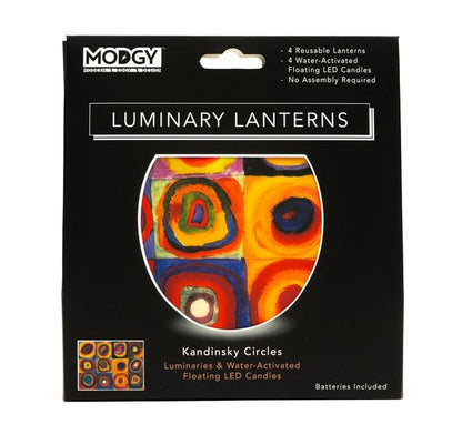 Kandinsky "Circles" Luminary Set