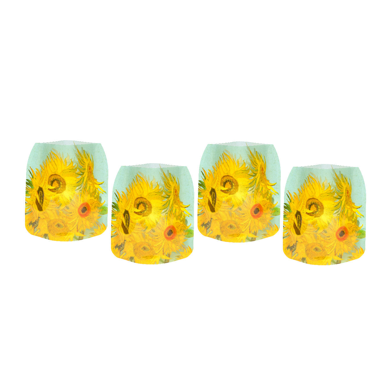 Van Gogh "Sunflowers" Luminary Set - Chrysler Museum Shop