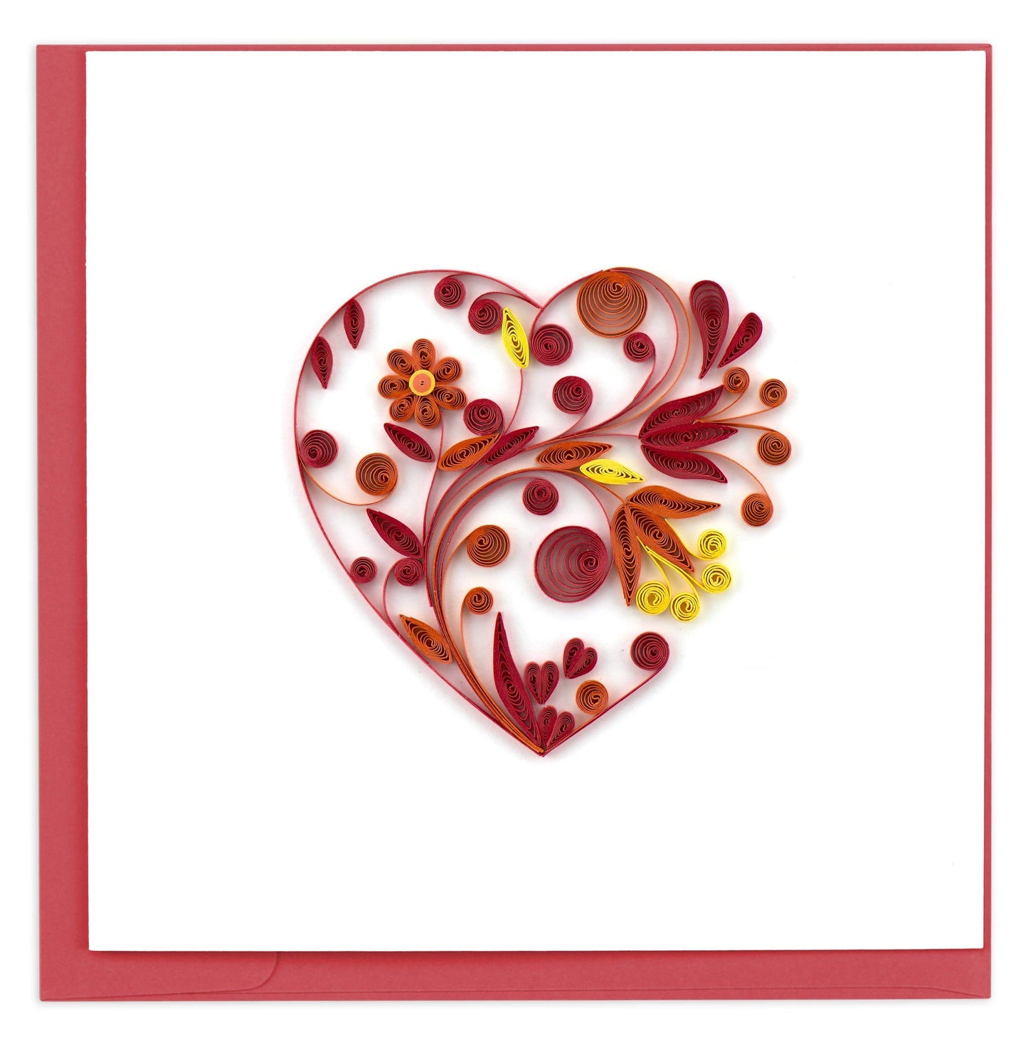 Quilled Heart Blank Card