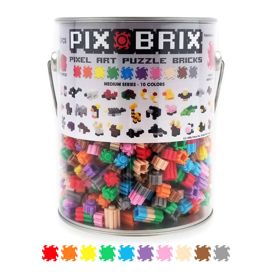 Pix Brix Pixel Art Puzzle Bricks, juego de 1500 piezas