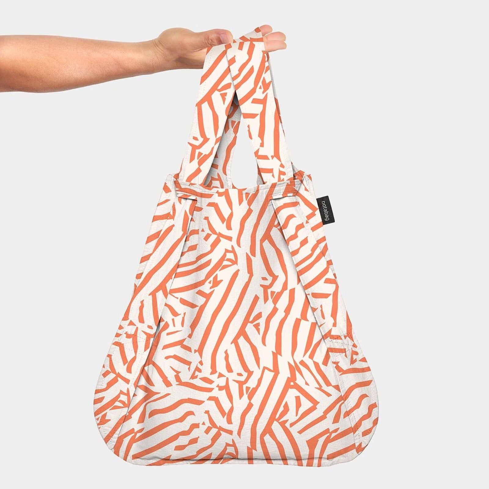 Peach Twist Convertible Backpack Tote by Notabag