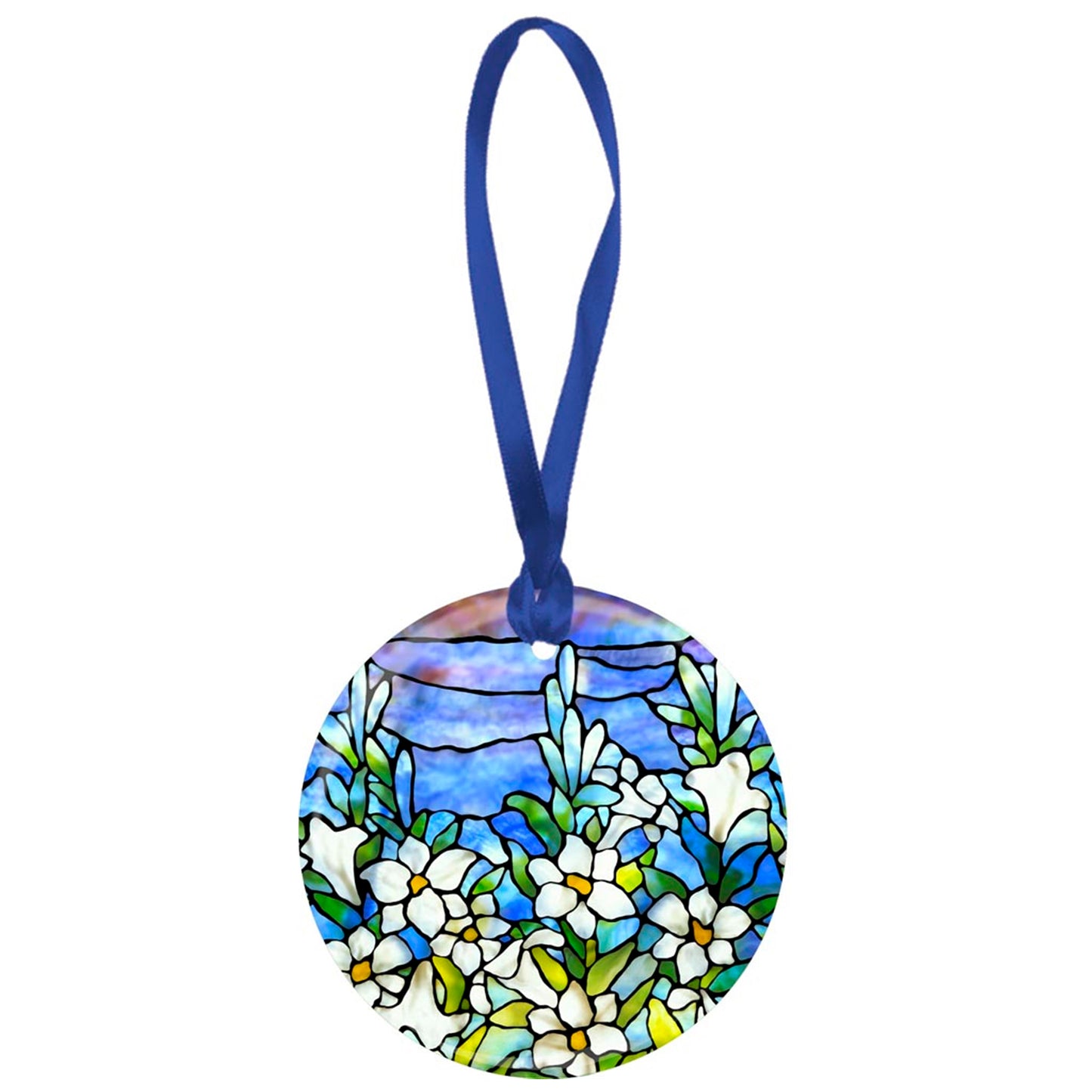Tiffany's "Field of Lilies" Porcelain Ornament