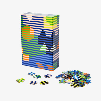 Muster-Puzzle mit 500 Teilen