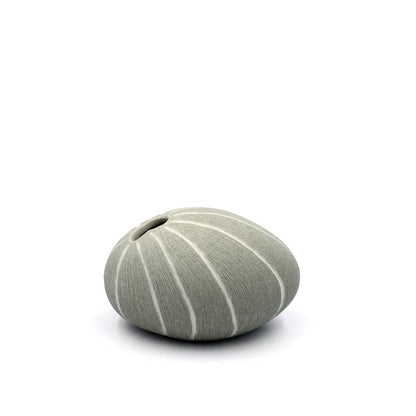 Porcelain Pebble Mini Vase S-159GREY17 - Chrysler Museum Shop