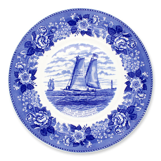 Commemorative Tricentennial Pilot Boat Plate