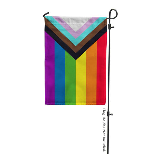 Pride Progress Garden Flag - Chrysler Museum Shop