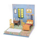 Vincent van Gogh "Bedroom in Arles" Pop-Up Greeting Card