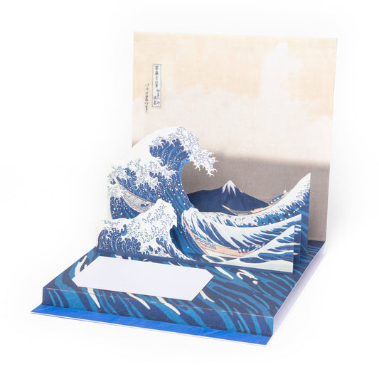 Hokusai "The Great Wave Off Kanagawa" Pop-Up Greeting Card - Chrysler Museum Shop