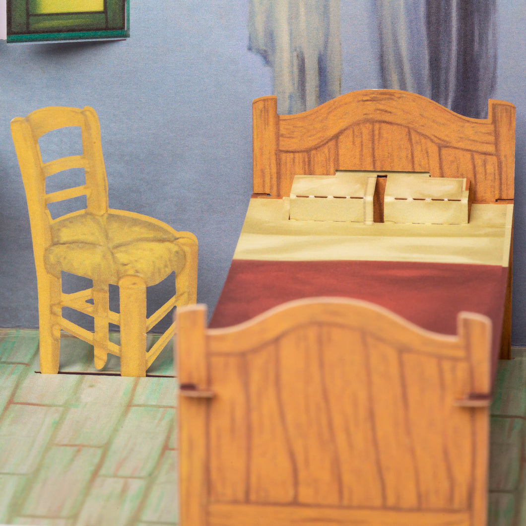 Vincent van Gogh "Bedroom in Arles" Pop-Up Greeting Card