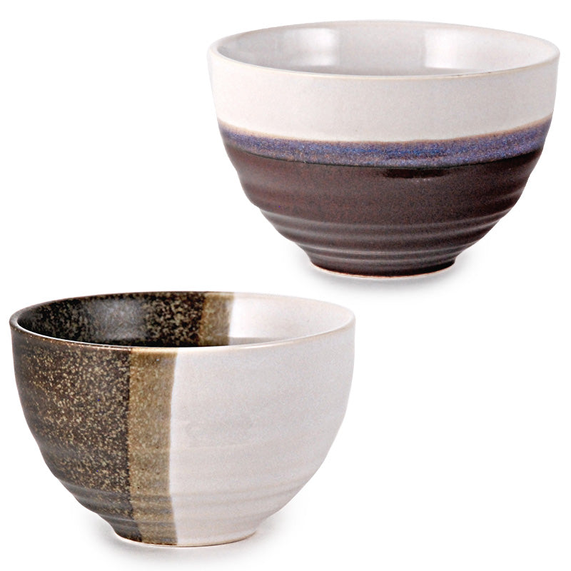 Set of 5 Ceramic Bowls from Japan
