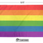 Regenbogen-Stolz-Flagge