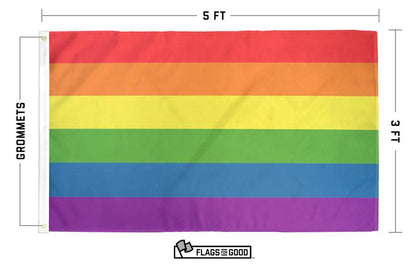 Bandera del orgullo del arco iris